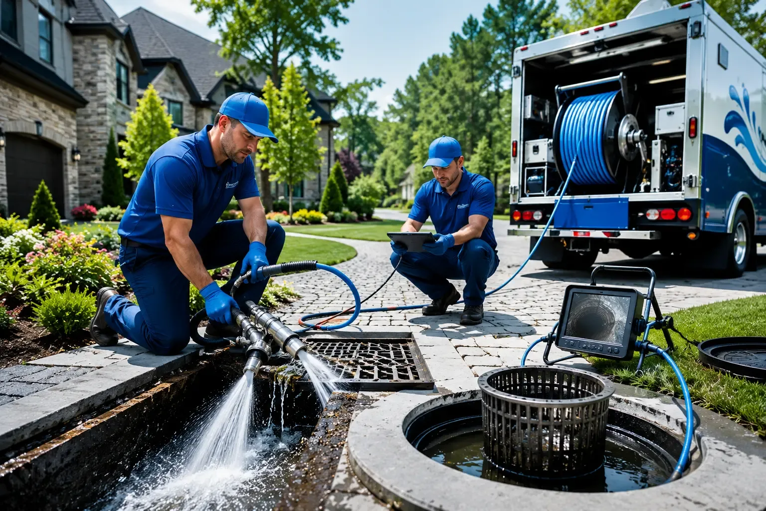 Local outdoor drain cleaning professionals in Strafford, NH