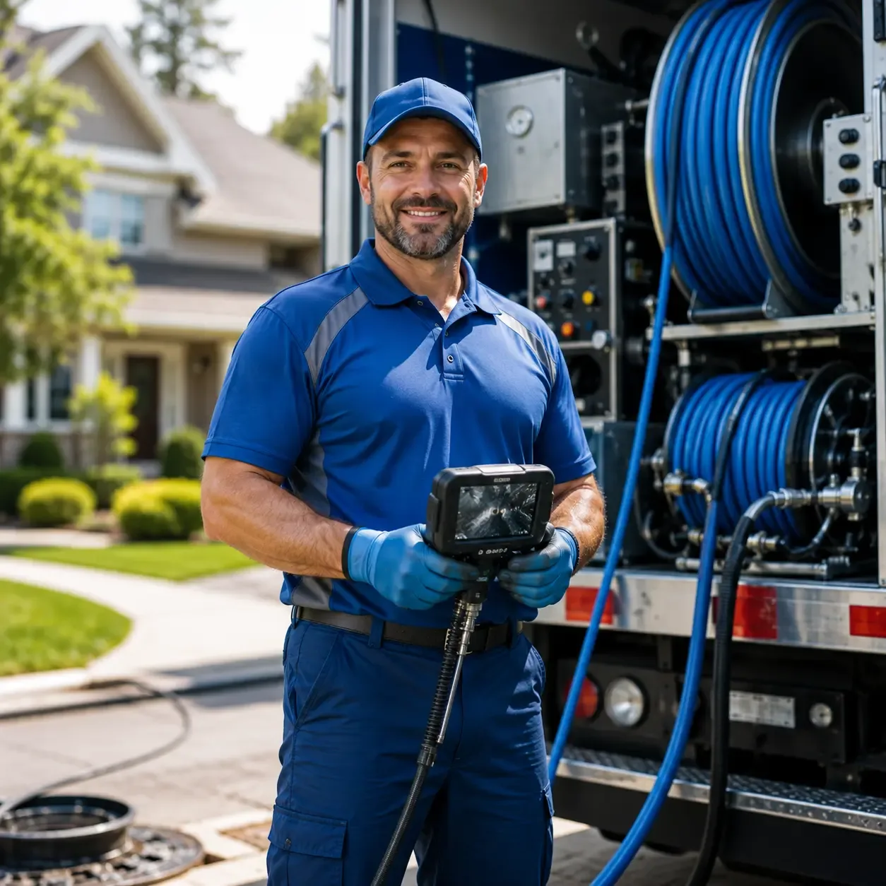 Local outdoor drain cleaning specialists in Strafford, NH